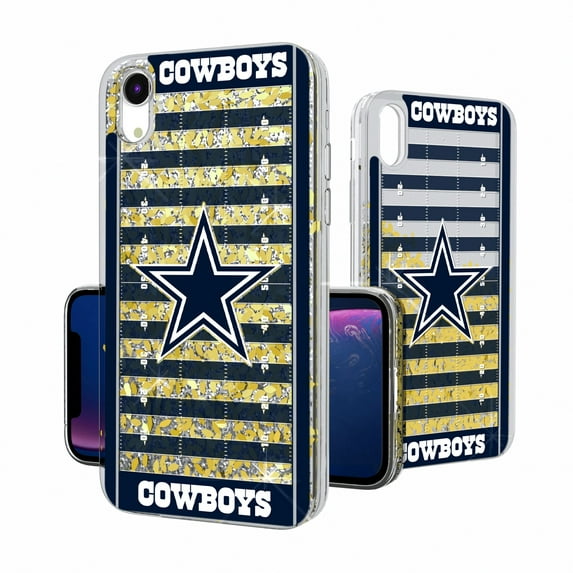 Dallas Cowboys iPhone Field Design Glitter Case