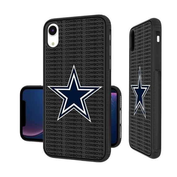 Dallas Cowboys iPhone Text Backdrop Design Bump Case