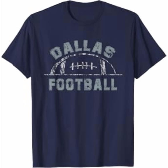 Dallas Football End Zone Game Day Vintage Shirt NAVY Unisex S-5XL Hot Trending Shirt, Vintage Birthday Gift