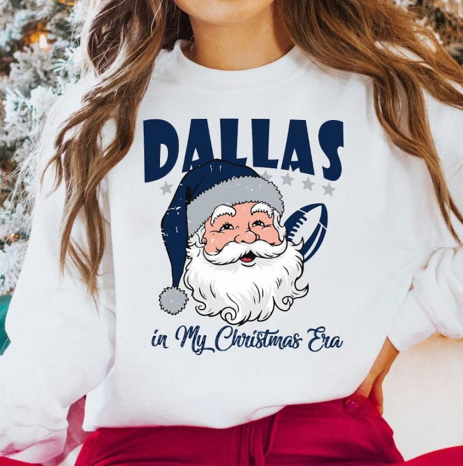 Dallas Football In My Christmas Era Unisex Sweatshirt, Dallas Football