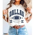 thumbnail image 1 of Dallas Football Shirt, Trendy Dallas Football Fan Shirt, Popular Dallas Fan Tee, Cowboys Game Day Tee, 1 of 5