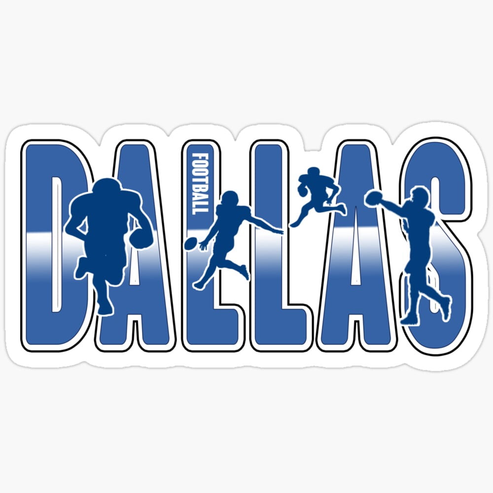Dallas Football Sticker Baseball Sticker, Football Sticker, Basketball ...