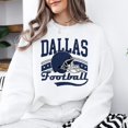 thumbnail image 1 of Dallas Football Vintage Style Sweatshirt, Dallas Football Sweatshirt, Cowboy Sweatshirt, Dallas Fans, F4124 All Size S-5Xl, 1 of 5