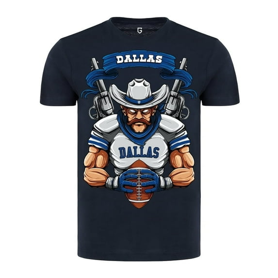 Game Garment Dallas Football Wild West Men's T-Shirt