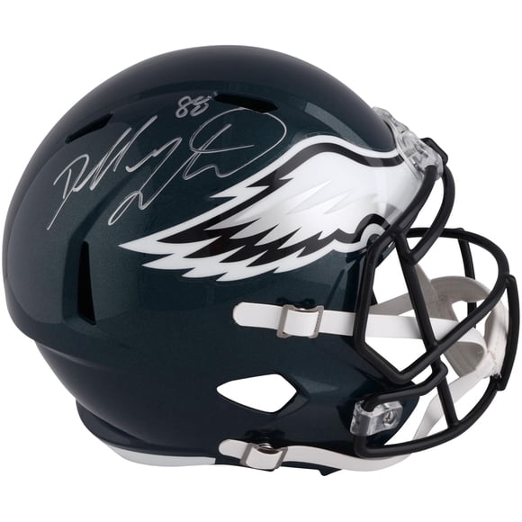 Mini Casque Riddell Dédicacé Par Dallas Goedert Des Eagles - Authentifié Fanatics !