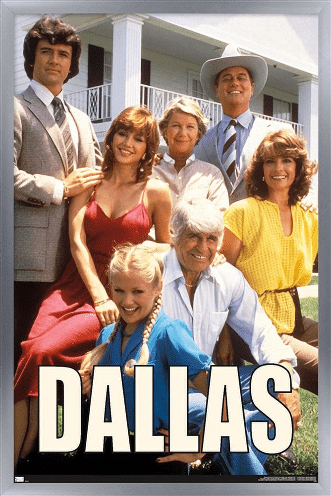Dallas - Group Wall Poster, 14.725" x 22.375", Framed
