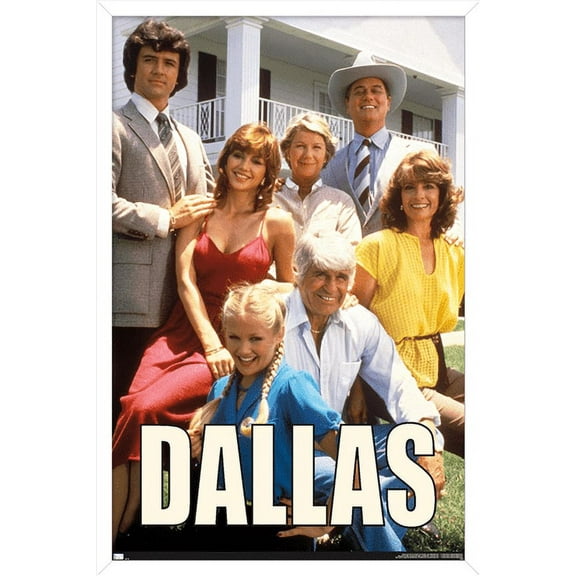 Dallas - Group Wall Poster, 14.725" x 22.375", Framed