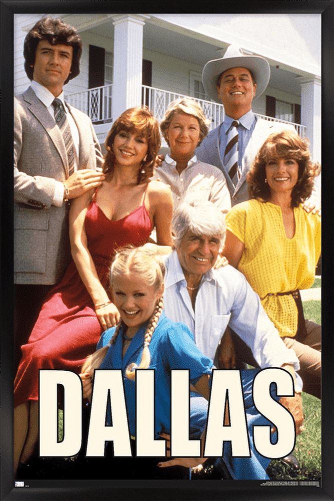 Dallas - Group Wall Poster, 14.725" x 22.375", Framed