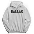 thumbnail image 1 of Dallas Humor Graphic White Men's Crewneck Sweatshirt Hoodie, 1 of 1