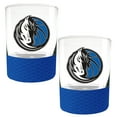 thumbnail image 1 of Dallas Mavericks 2-Pack 14oz. Rocks Glass Set with Silcone Grip, 1 of 1
