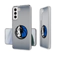 thumbnail image 1 of Dallas Mavericks Linen Logo Galaxy Clear Case, 1 of 1