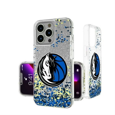 Dallas Mavericks iPhone Glitter Case with Confetti Design