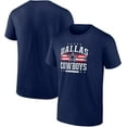 Dallas Men's Americana Mens Team Apparel TShirt Logo Adult Game Day Cotton Dad TShirt Short