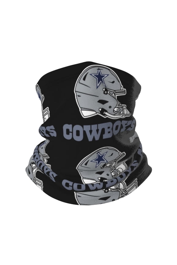 Dallas Multifunctional Scarf For Adults, Football Team Themed Headscarf, Face Mask, Essential For Youth Outdoor Activities, Face And Neck Protection, Unisex, Suitable For All Seasons