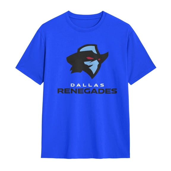 Dallas Renegades Shirt Short Sleeve Cotton Tshirt
