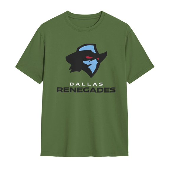 Dallas Renegades Shirt Short Sleeve Cotton Tshirt
