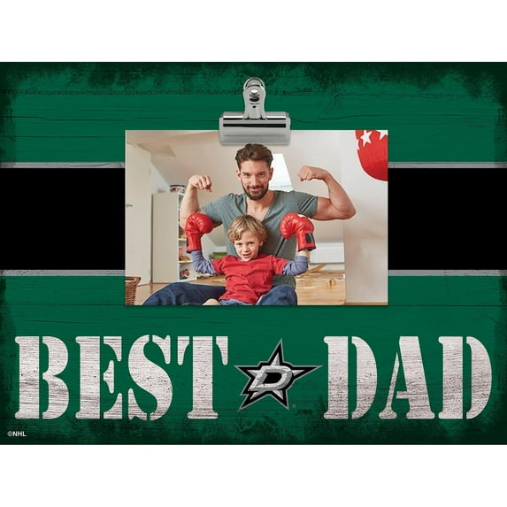 Dallas Stars 10'' x 10'' Best Dad Clip Frame