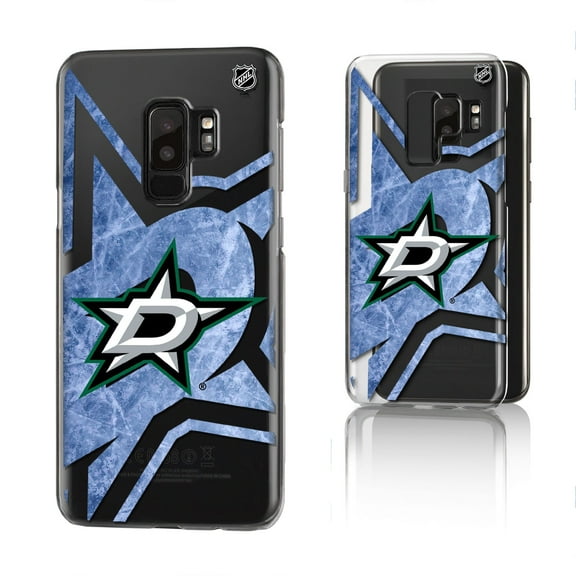 Dallas Stars Galaxy Clear Ice Case