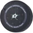 thumbnail image 1 of Dallas Stars Game-Used Puck vs. Columbus Blue Jackets on December 2, 2021 - Fanatics Authentic Certified, 1 of 1