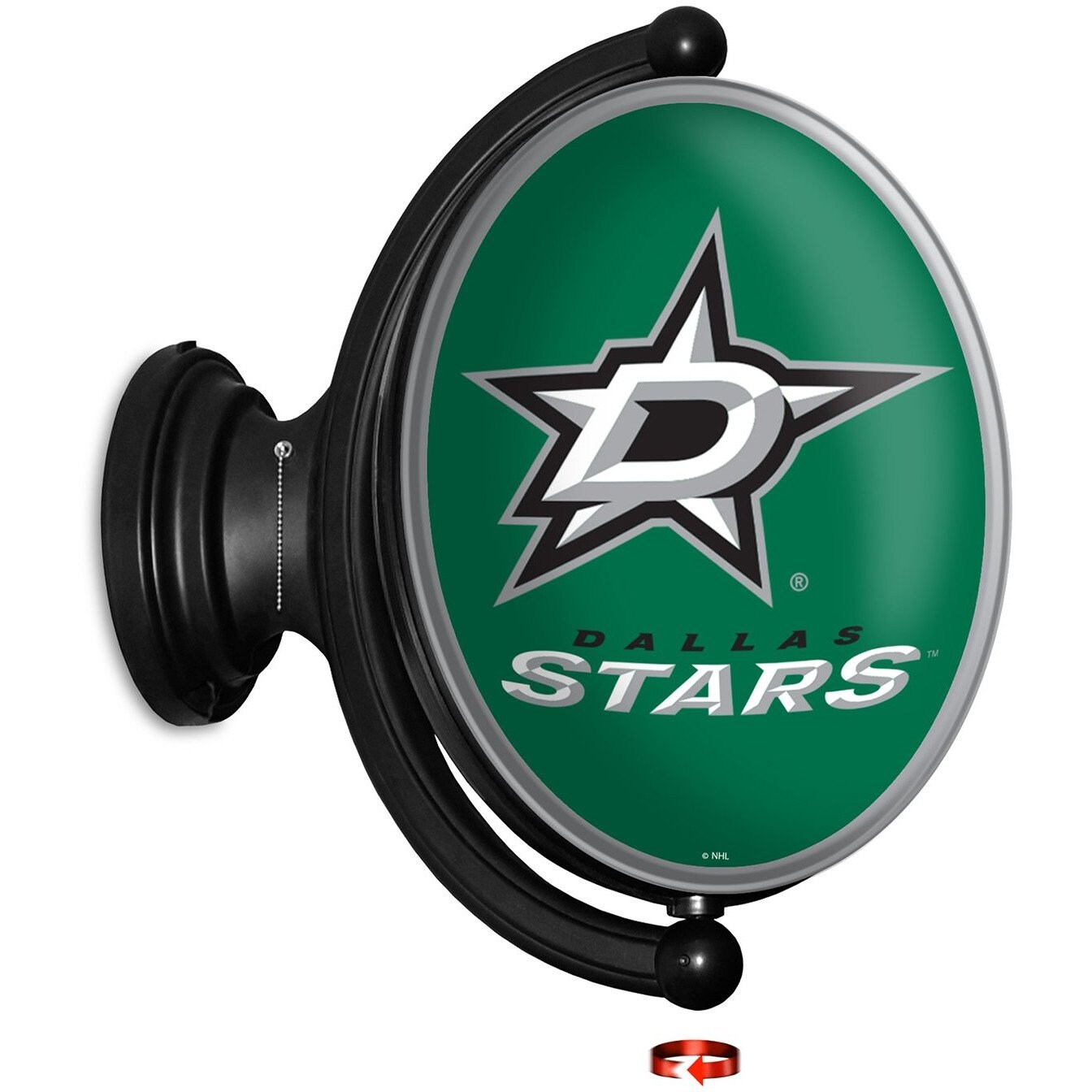 Dallas Stars 23'' x 21'' Illuminated Rotating Wall Sign - Walmart.com
