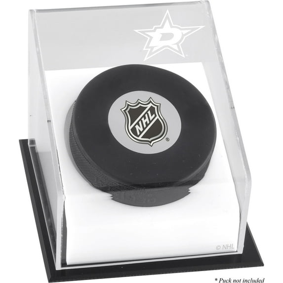 Dallas Stars Puck Logo Display Case