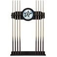 thumbnail image 1 of Dallas Stars Eight Stick Pool Cue Rack - Black, 1 of 3