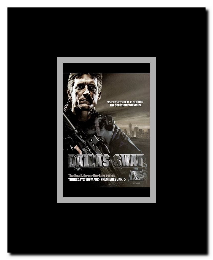 Dallas Swat Framed Movie Poster
