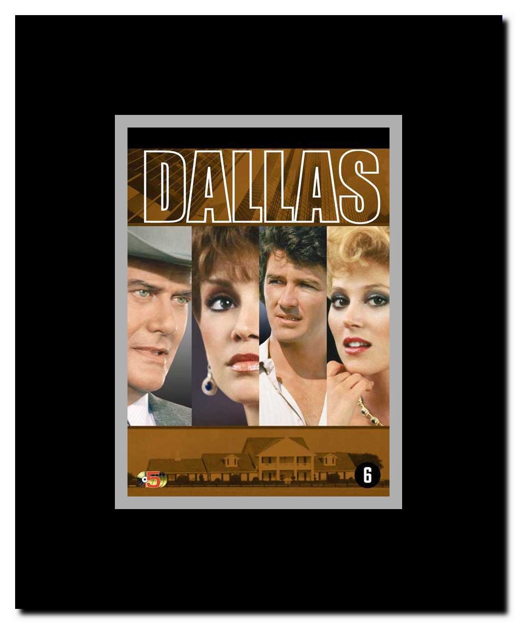 Dallas (TV) Framed Movie Poster