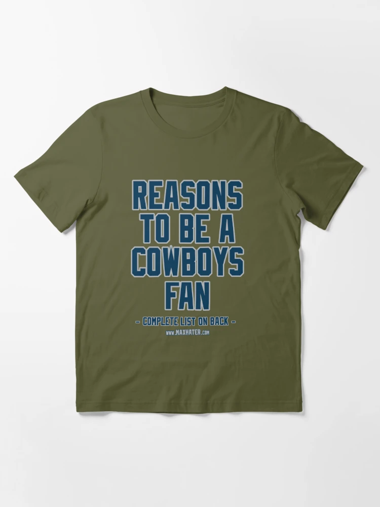 Dallas Team Cowboy Football Fan Funny Gag Gift Essential T Shirt Comfort Colors Shirt Size M Tee As Picture New Walmart