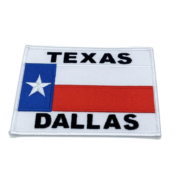 Dallas Texas Patch – With Hook and Loop 4.5x3.5