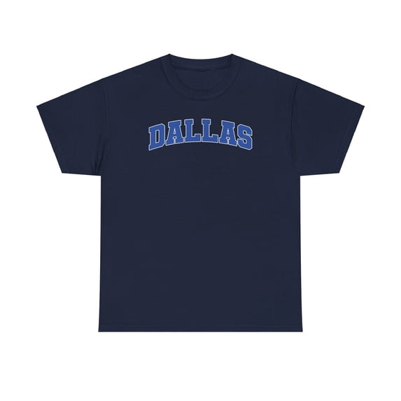 Dallas Texas Shirt Gifts Tshirt Crew Neck Short Sleeve