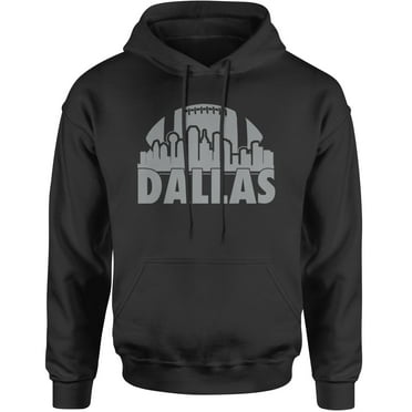 Dallas Texas Skyline Adult Hoodie Sweatshirt
