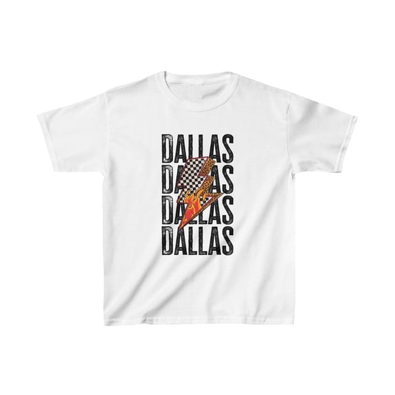 Dallas Texas TX Kids Shirt Gifts Youth Tee Tshirt