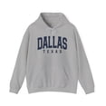 thumbnail image 1 of Dallas Texas TX Trip Vacation Moving Hoodie, Gifts, Hooded Sweatshirt, 1 of 4