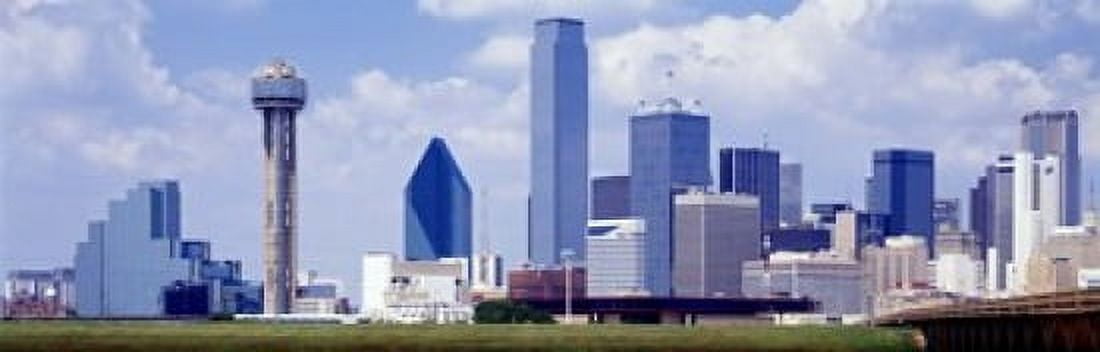Dallas Texas USA Canvas Art - Panoramic Images (18 x 6)