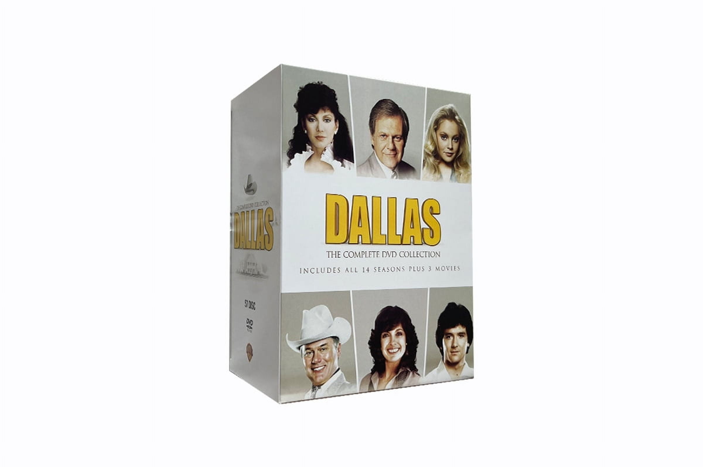 Dallas: The Complete Collection Seasons 1-14 + 3 Movies (DVD