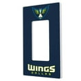 thumbnail image 1 of Dallas Wings Solid Design Single Rocker Light Switch Plate, 1 of 1