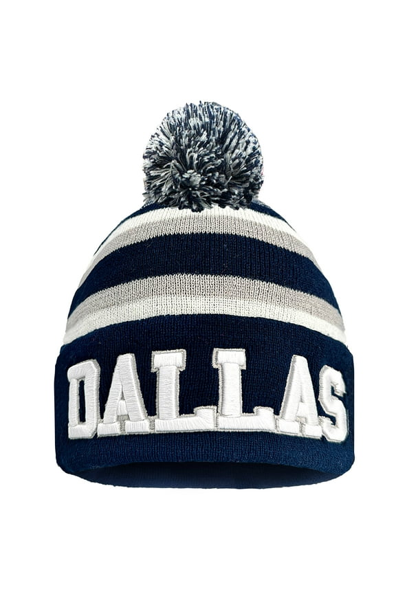Dallas Winter Cities Beanie Hat Football Knit Cap Sport Fans Fashion Toque for Gifts