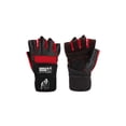 thumbnail image 1 of Dallas Wrist Wraps Gloves - Black/Red, 1 of 5