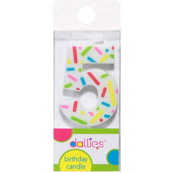 Dallies Birthday Candle, #5