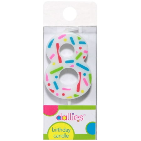 Dallies Birthday Candle, #8