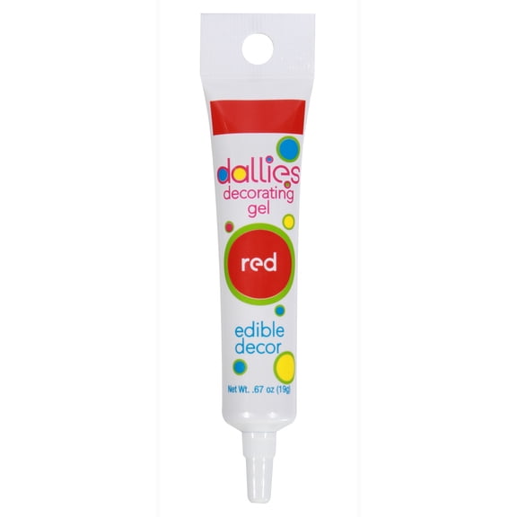 Dallies Decorating Red Gel Pen, .67 oz