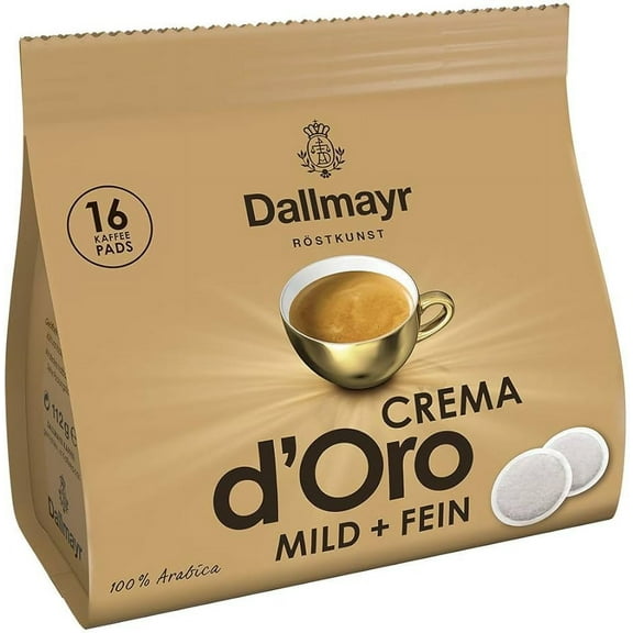 Dallmayr Crema d'Oro coffee pads for SENSEO machines -16ct. /1 bag
