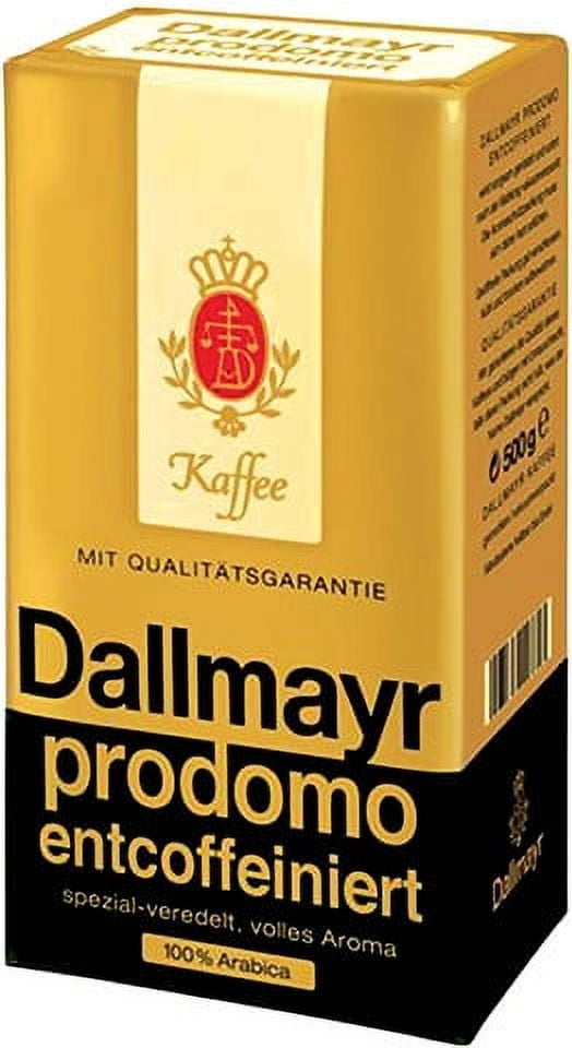 Dallmayr Decaffeinated Ground Coffee 17.6oz/500g