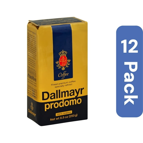 Dallmayr Prodomo Ground Coffee 8.8 oz (Pack of 12)