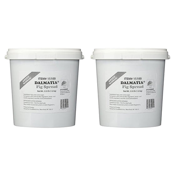 Dalmatia Fig Spread, 3.5 Pound (Pack of 2)
