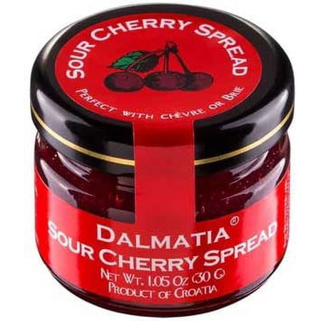 "Dalmatia Sour Cherry Spread, 1.05 Ounce Mini Jar -- 30 per case."