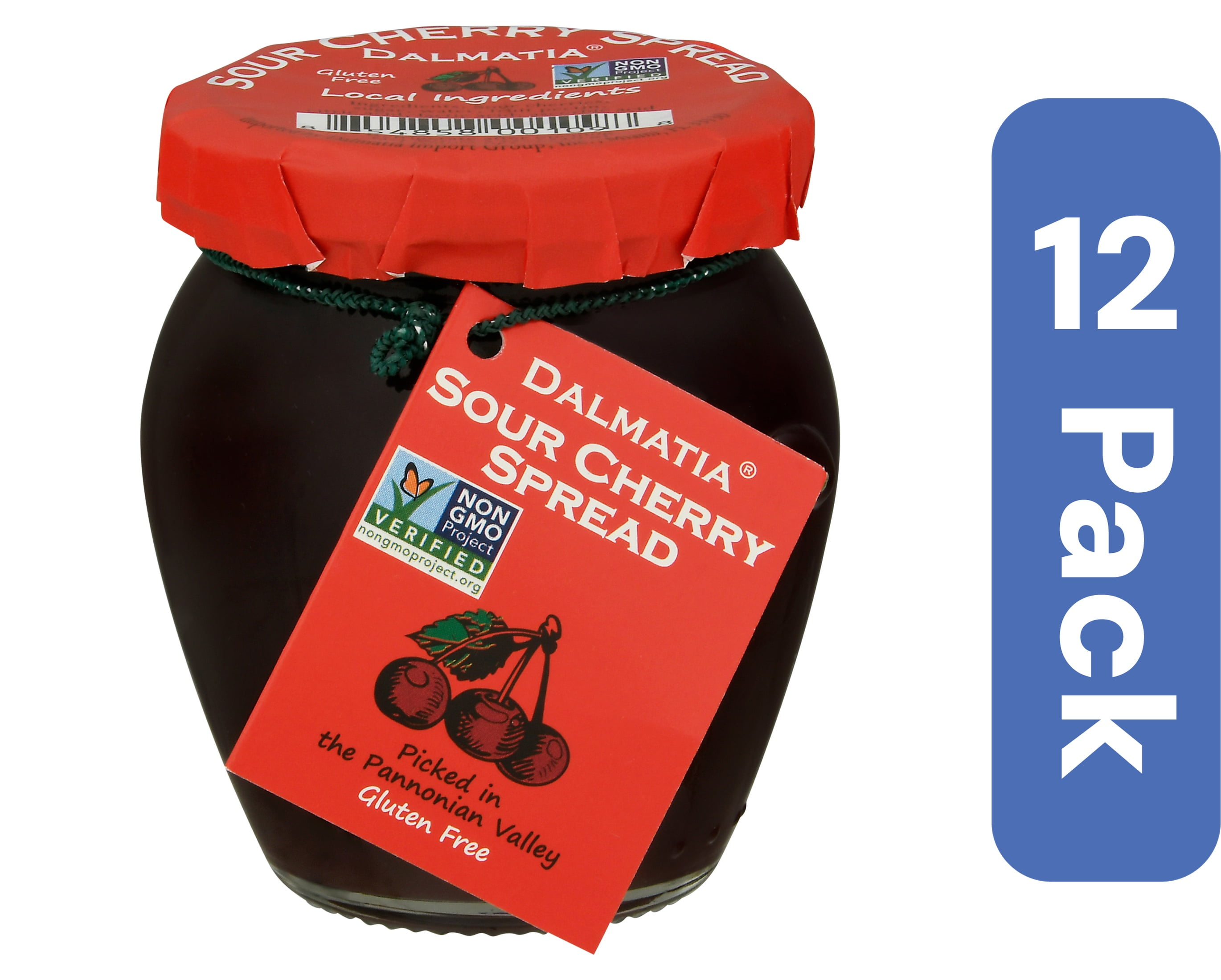 Dalmatia Sour Cherry Spread 8.5 oz (Pack of 12)