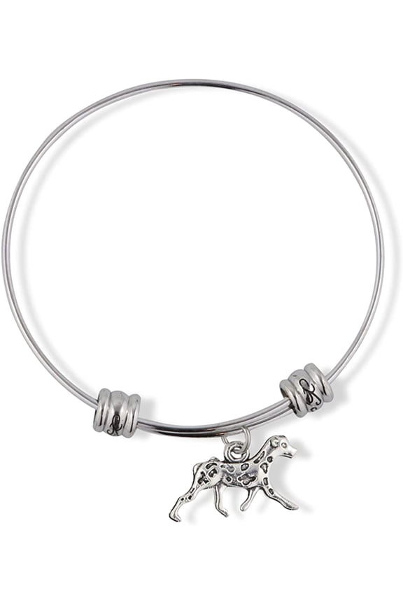 Dalmatian Bracelet Bangle Gift Gifts For A Proud Dog Owner Mom Dad Teens Jewelry Jewlry Charm Mom Accessories Stuff Gift for Men Women Decor Dalmation