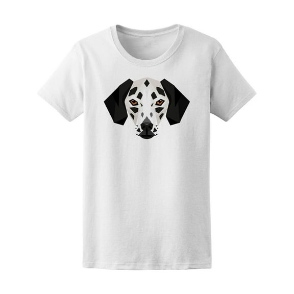 Dalmatian Breed Dog Face T-Shirt Men -Image by Shutterstock, Male Large